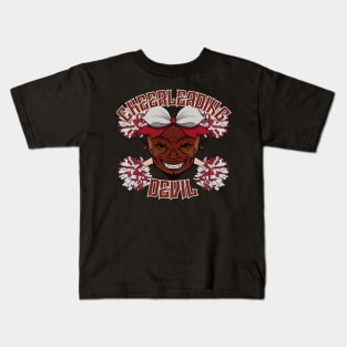 Cheerleading Devil Kids T-Shirt